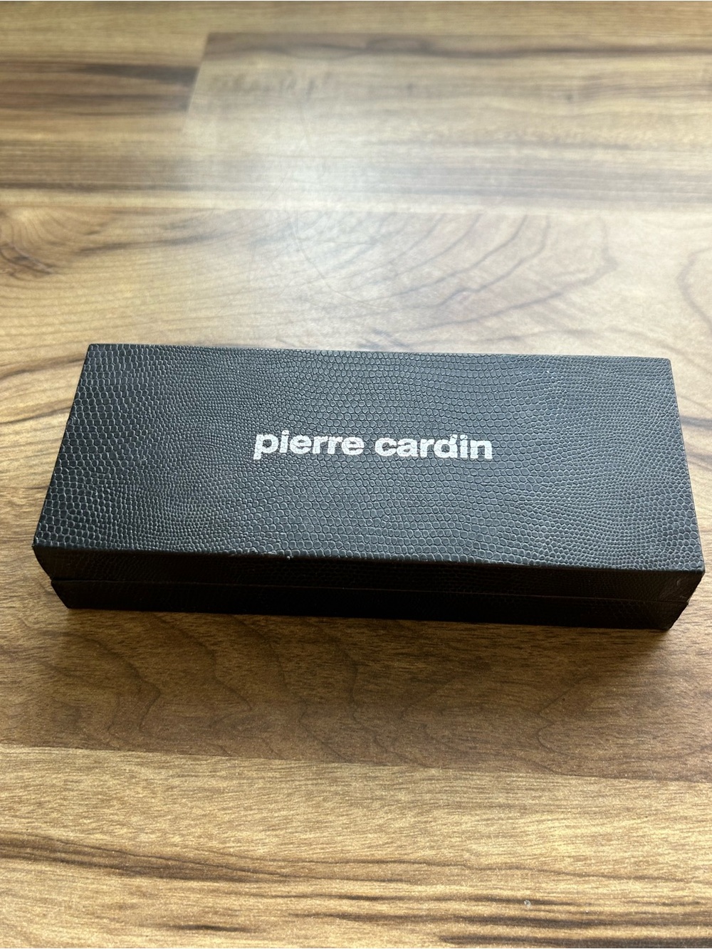 Pierre Cardin Black Textured Men's Watch Box